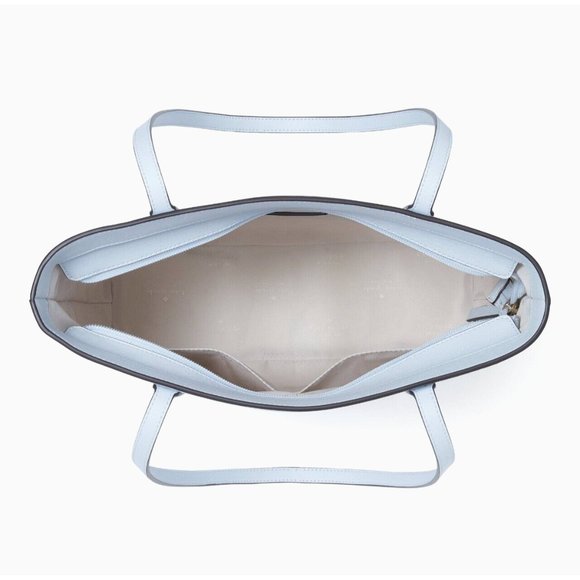 New Kate Spade Brynn Saffiano Tote Pale Sapphirine - Picture 3 of 5